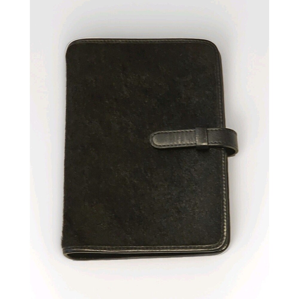 Vintage New Coach Leather Pony Hair Day Planner Circa 2001 W/New Unused Inserts - Picture 2 of 16